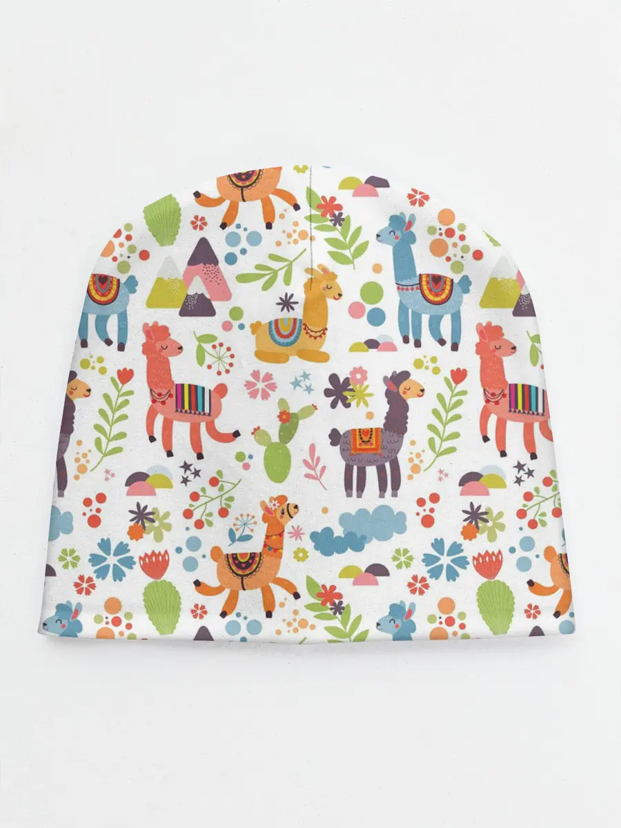 Детская шапка / Ламы