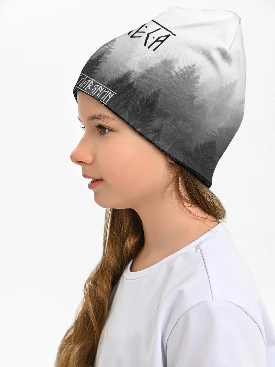 Детская шапка / ДУХ ЛЕСА / ПОМНИ СВОИ КОРНИ