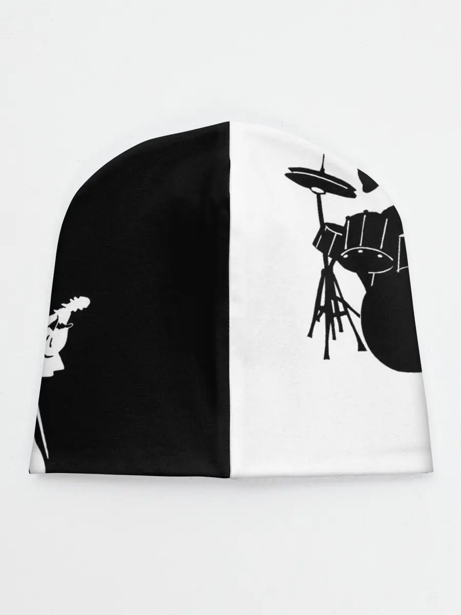 Детская шапка / Черно Белое пианино