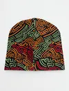 Детская шапка / абстрактный узор линии