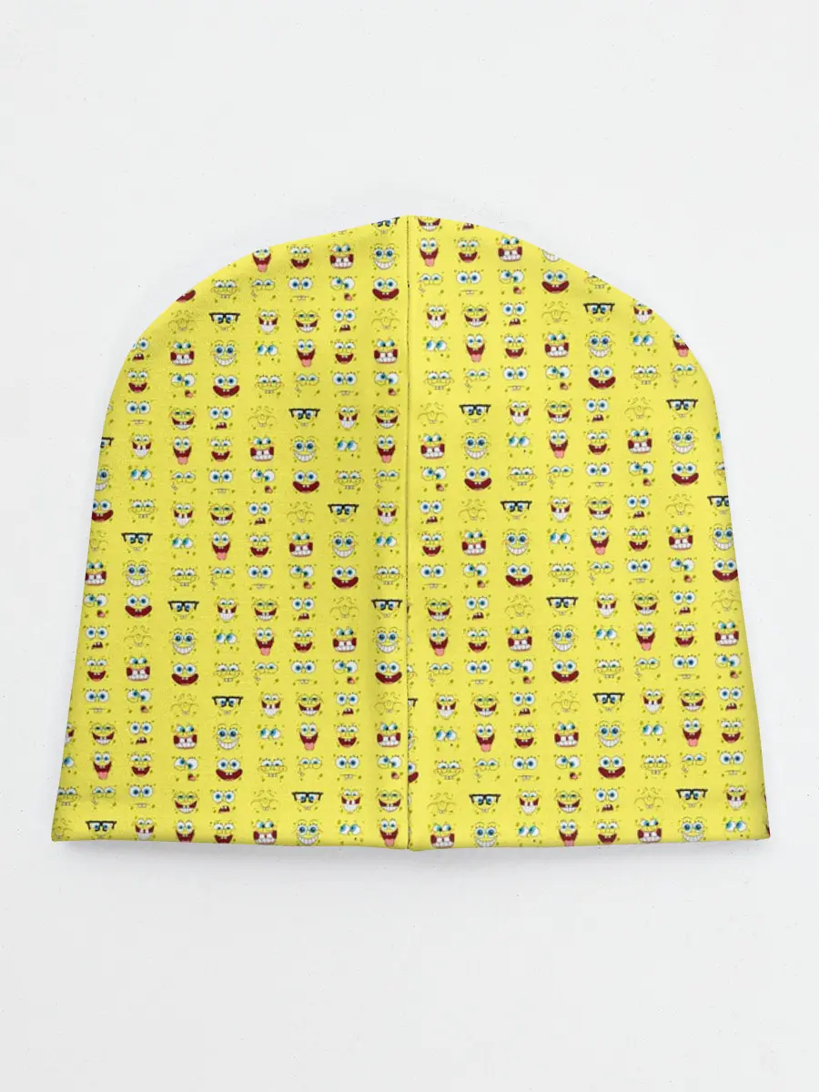 Детская шапка / SpongeBobs facial expressions