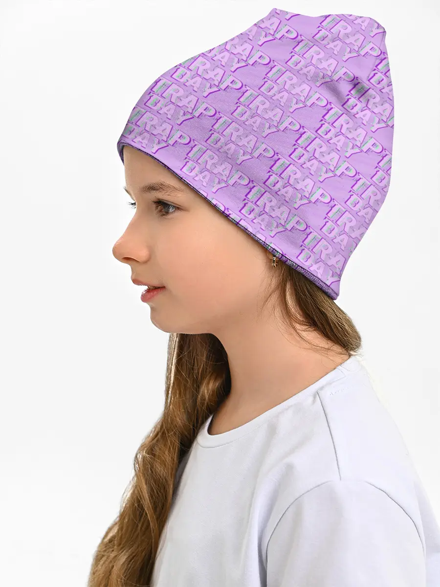 Детская шапка / Трехмерный Trap Day