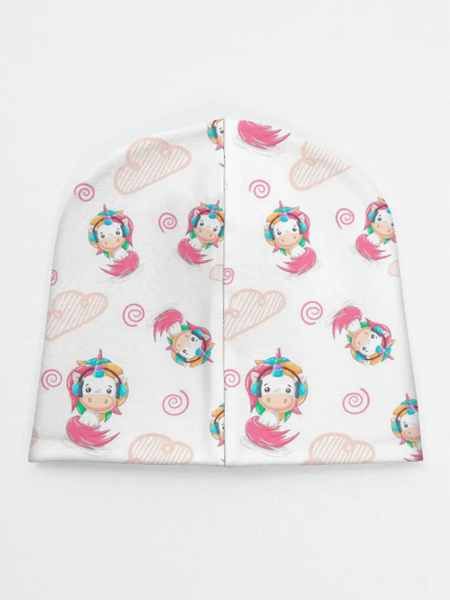 Детская шапка / Радужные Единороги