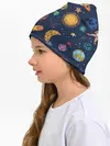 Детская шапка / Космический мир