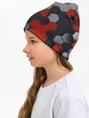 Детская шапка / РАЗНОЦВЕТНЫЕ СОТЫ 3D