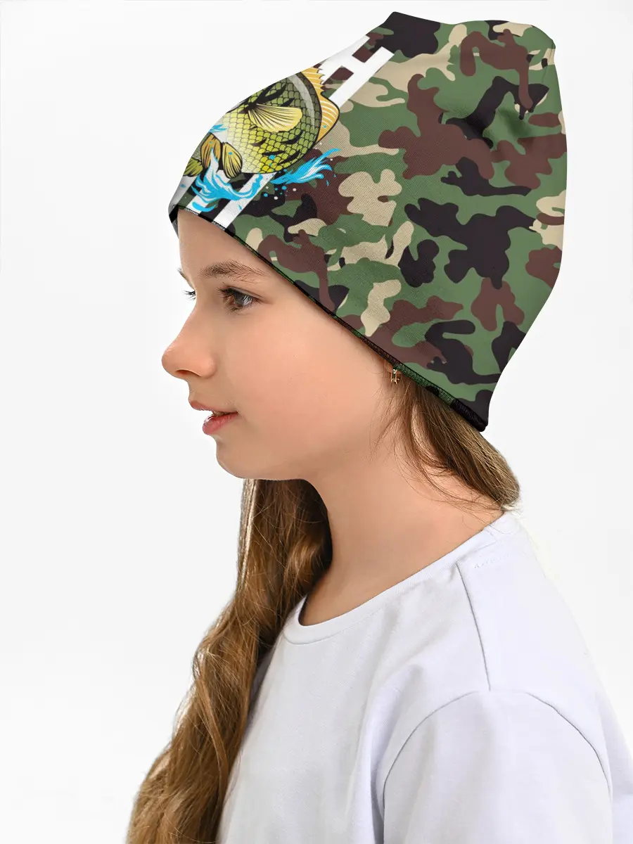 Детская шапка / Рыблака камуфляж