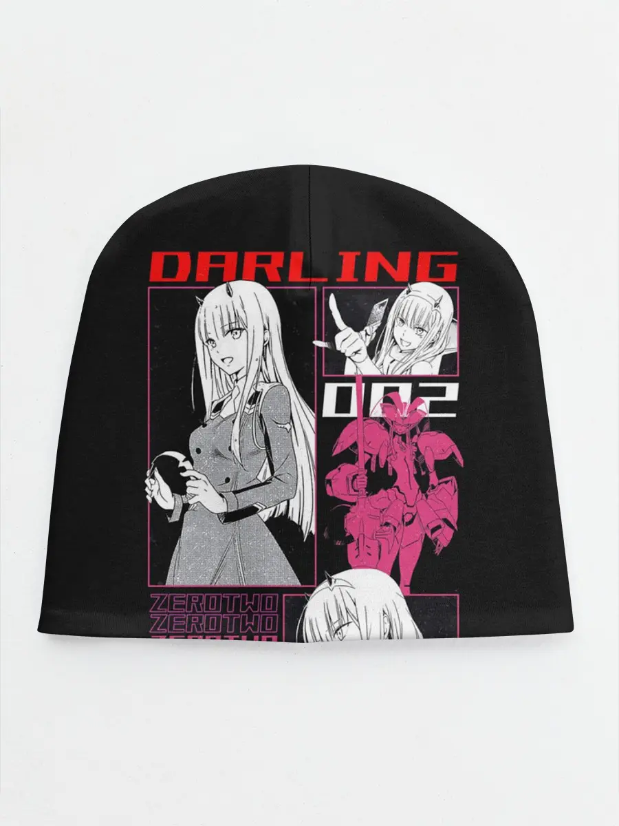 Детская шапка / Зеро Ту с рожками