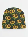 Детская шапка / Подсолнухи