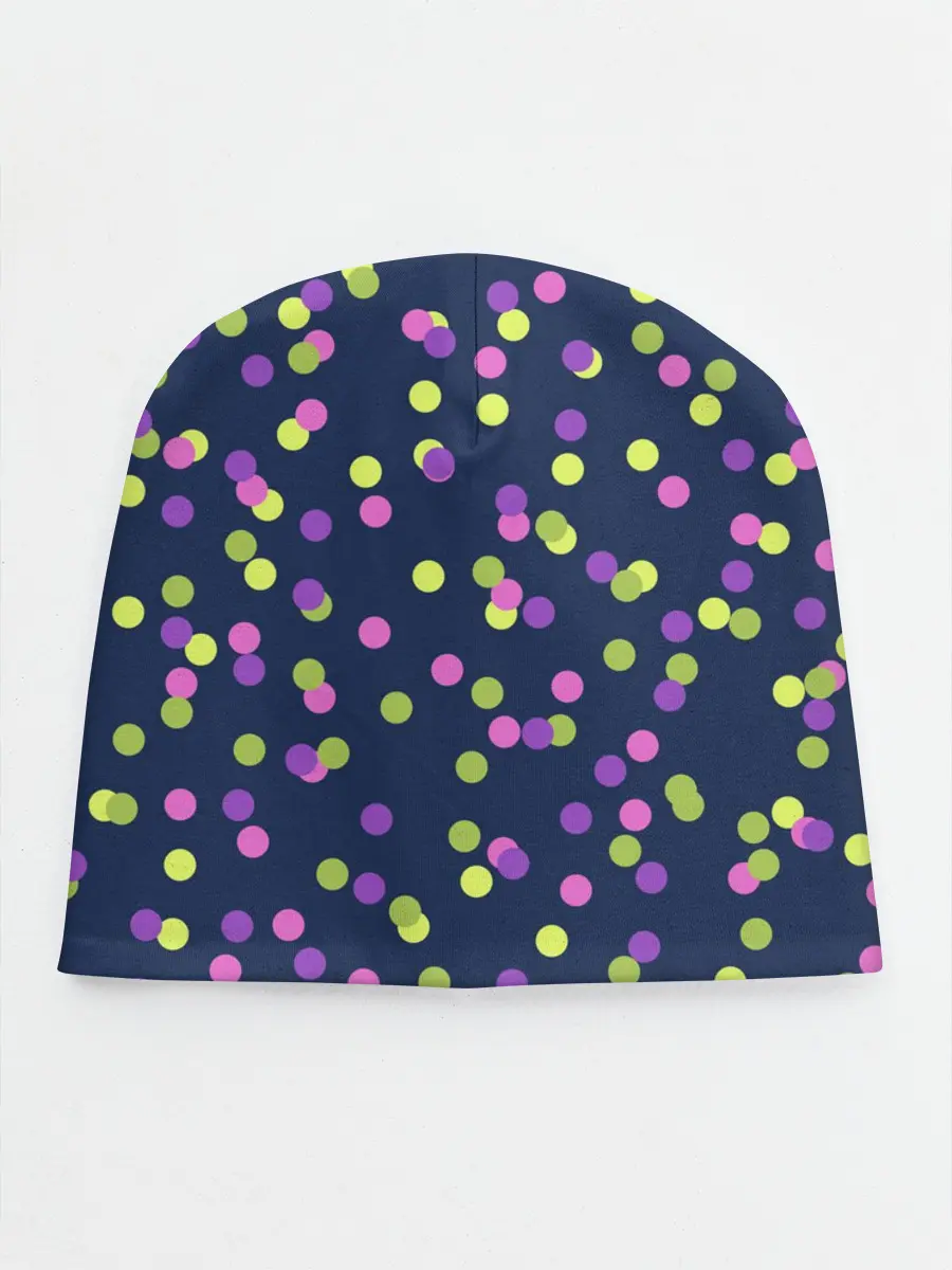 Детская шапка / Абстракция-3. Горох