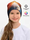 Детская шапка / Космос земля 3D
