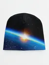 Детская шапка / КОСМИЧЕСКИЙ РАССВЕТ 3D