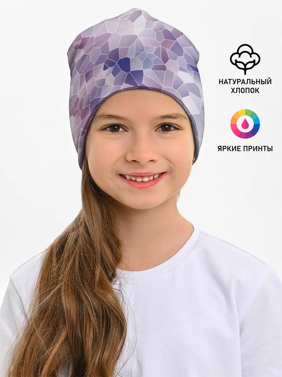 Детская шапка / Узор Мозаика
