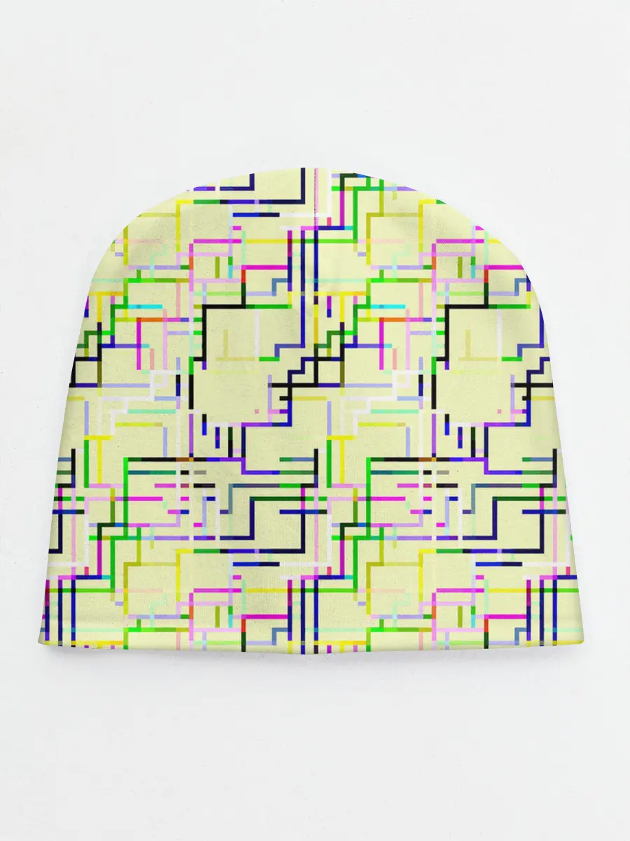Детская шапка / Geometric Color