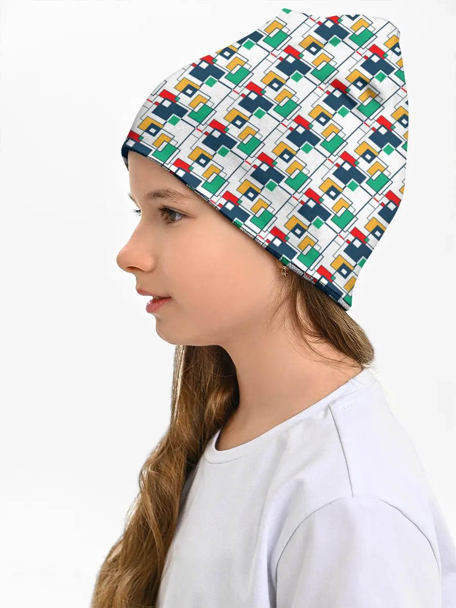 Детская шапка / Геометрия