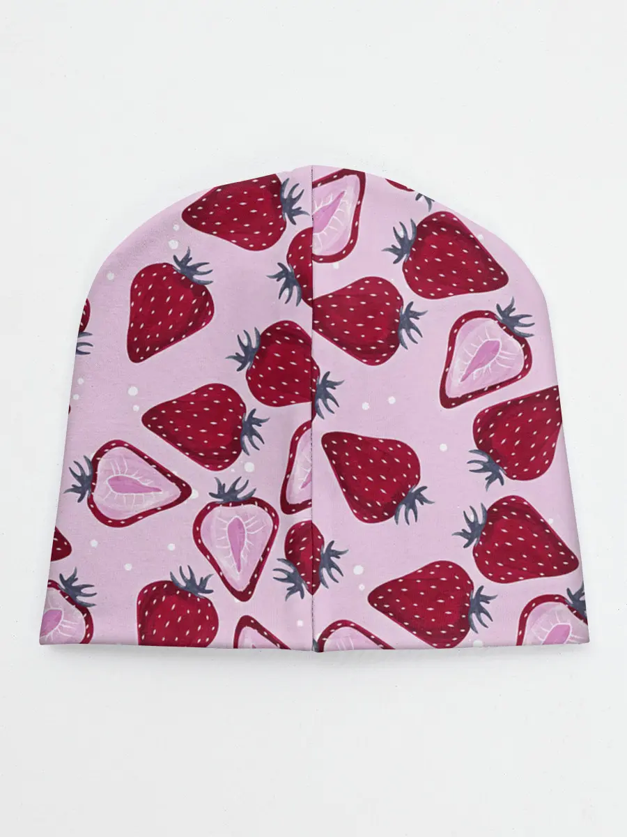 Детская шапка / Клубничка