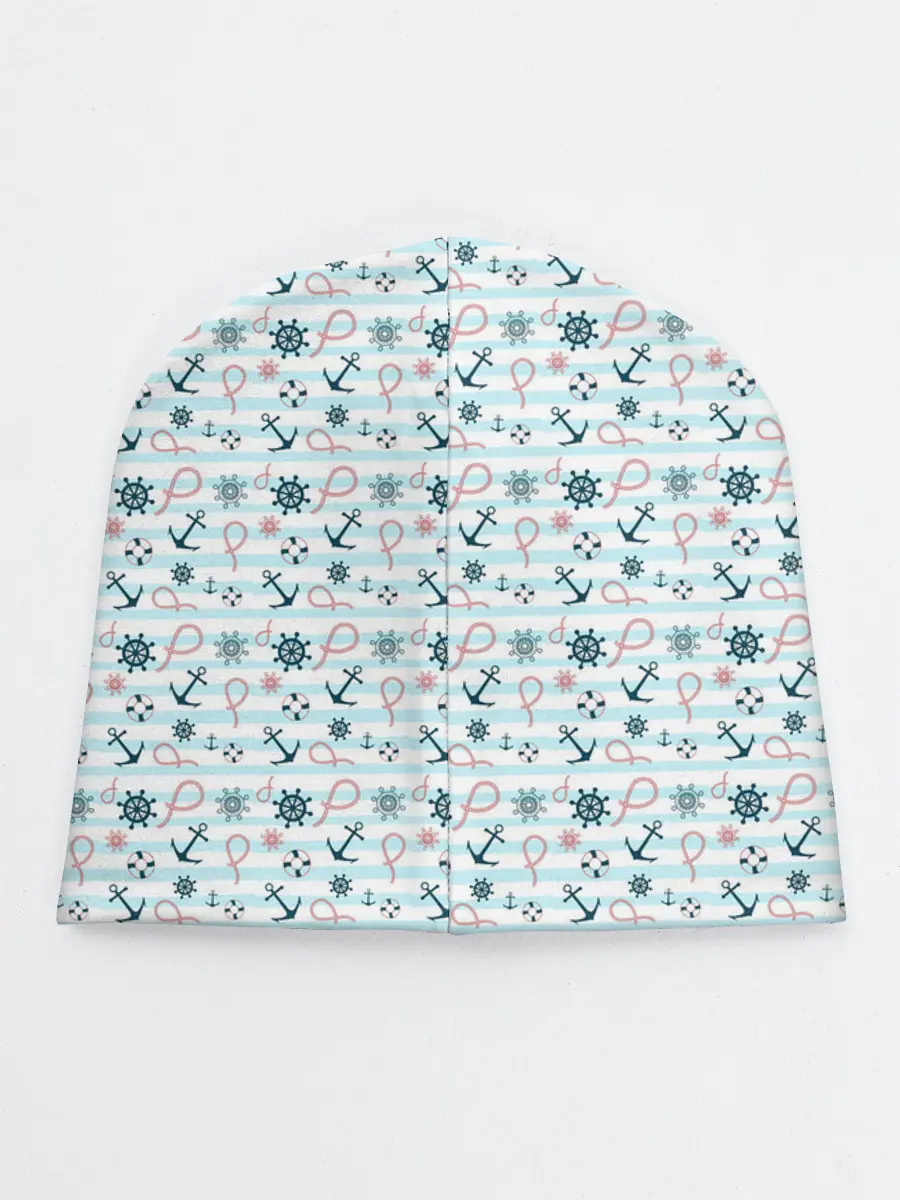 Детская шапка / Морской фон