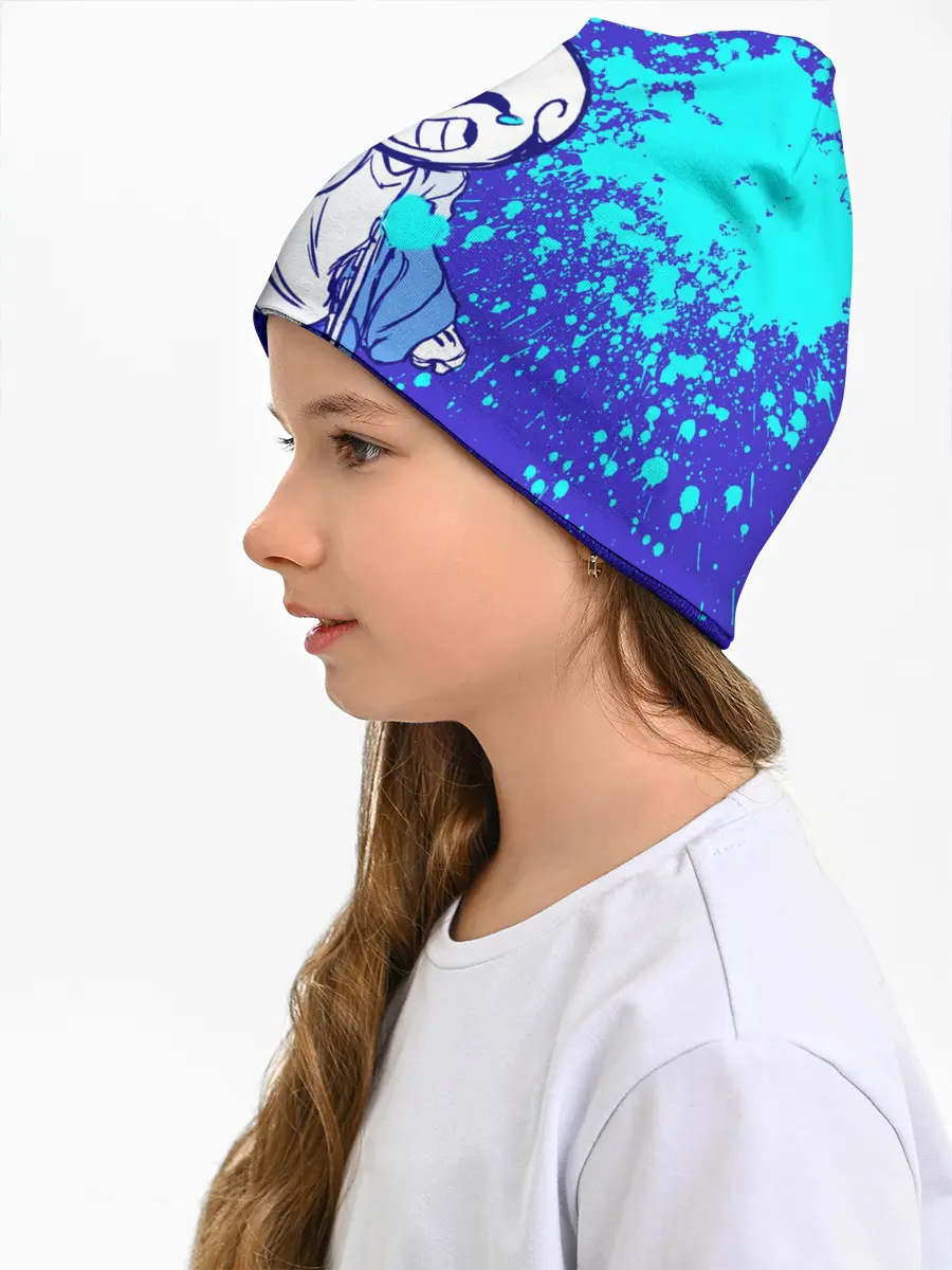 Детская шапка / UNDERTALE SANS BLUE