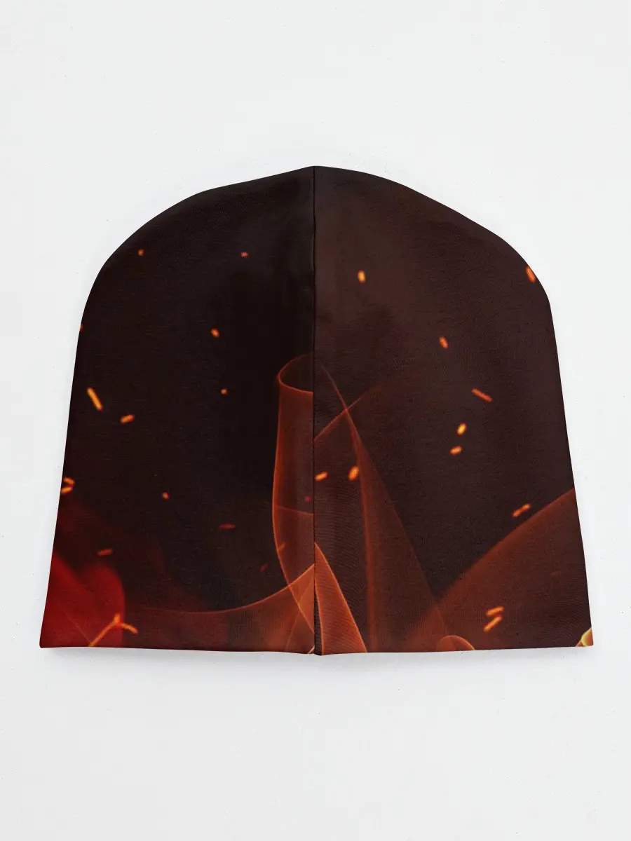 Детская шапка / ОГНЕНЫЙ ВОЛК, 3d