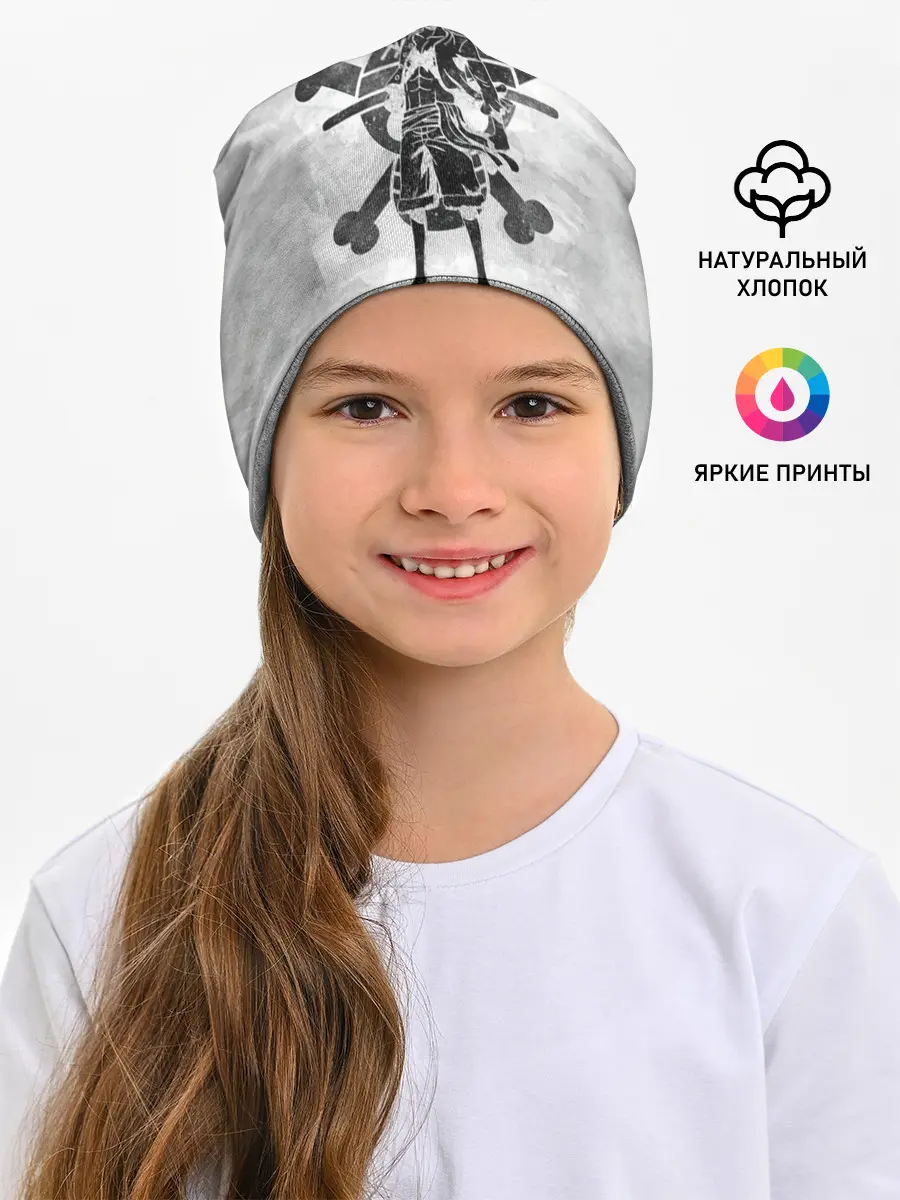 Детская шапка / Манки Д. Луффи пират Соломенной Шляпы