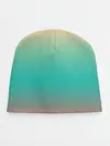 Детская шапка / Красно-бирюзовый градиент
