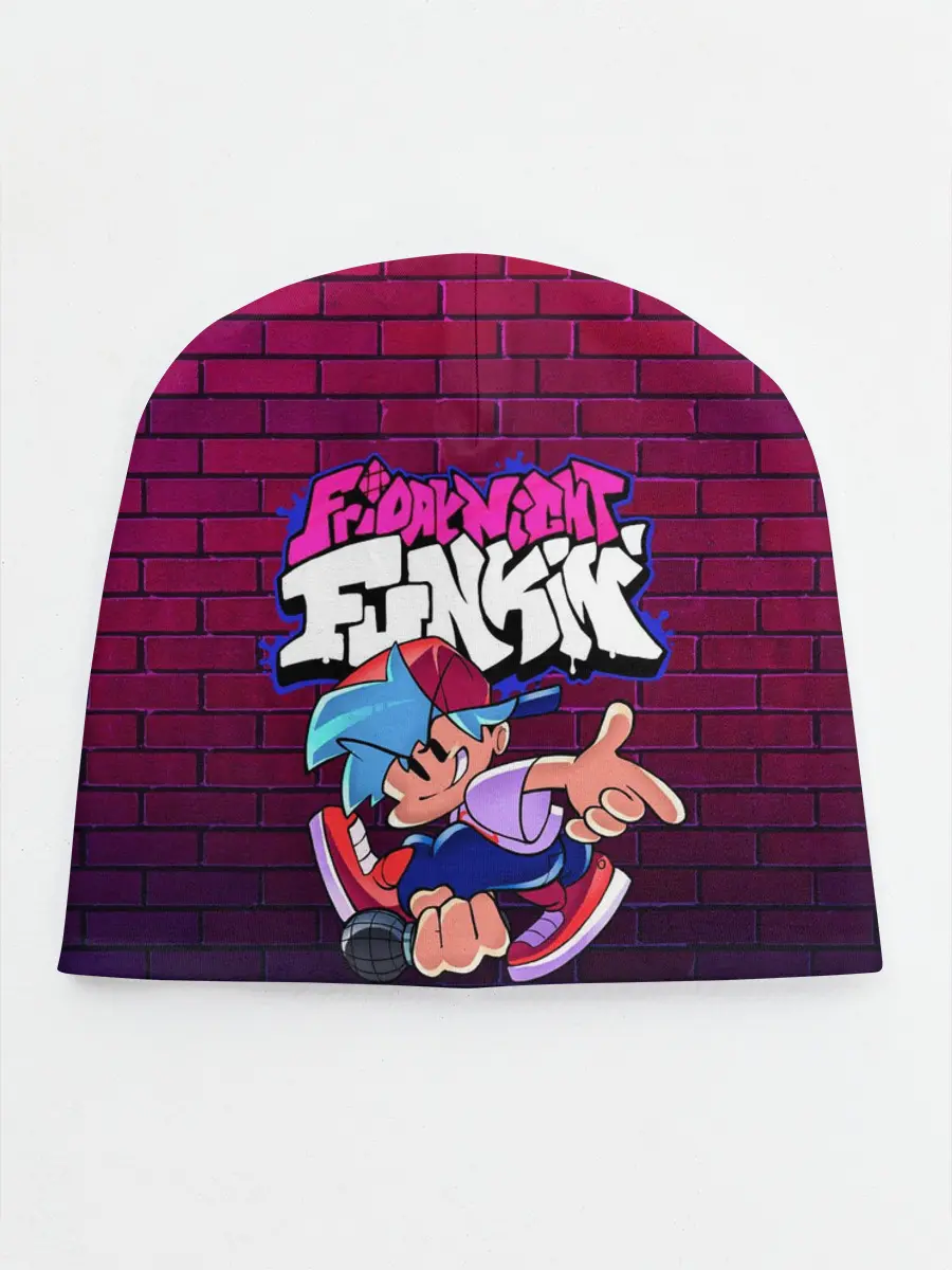 Детская шапка / Friday Night Funkin Бойфренд