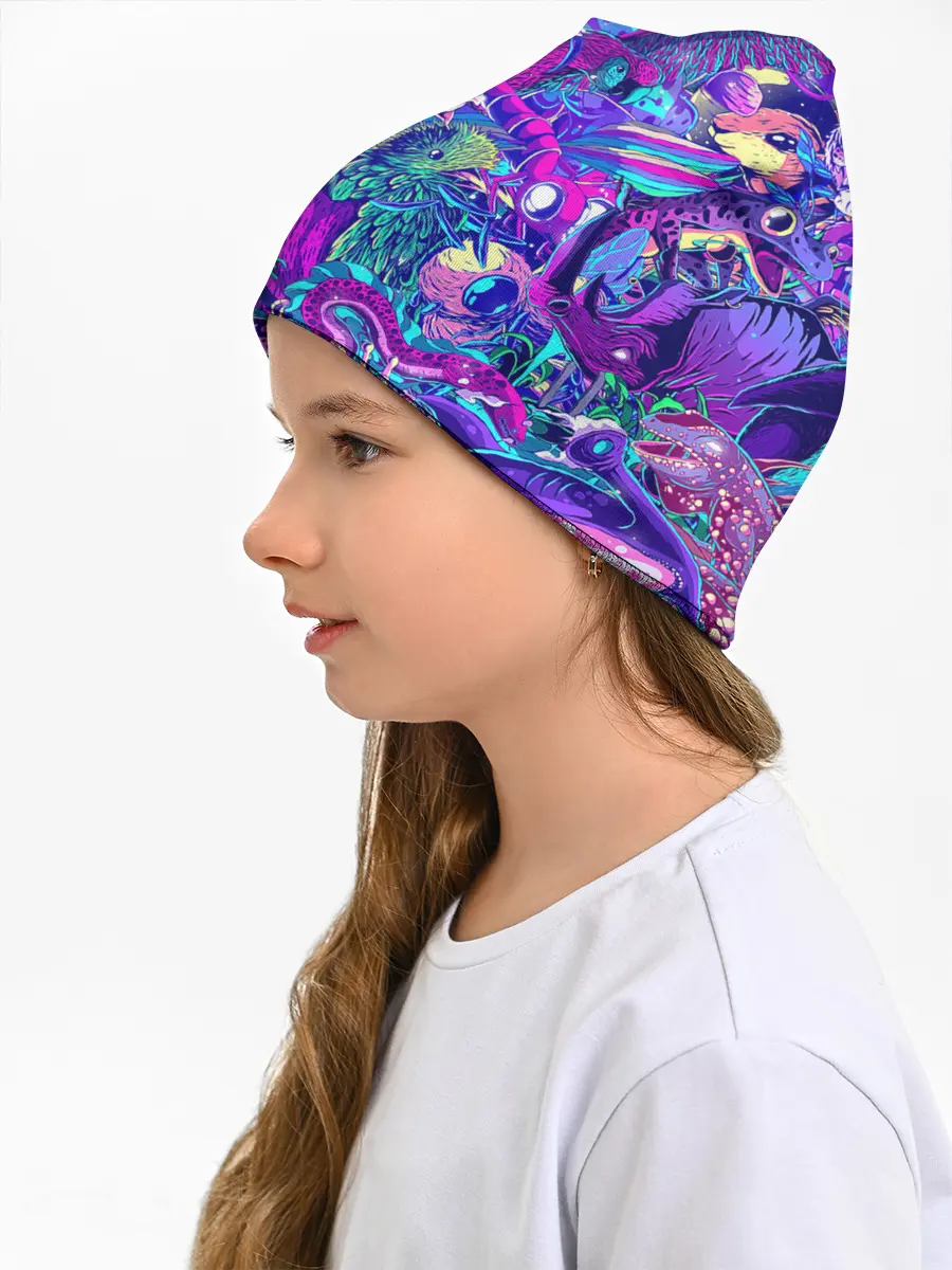 Детская шапка / Неоновые Звери