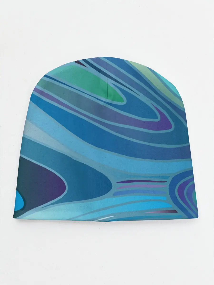 Детская шапка / Морская волна