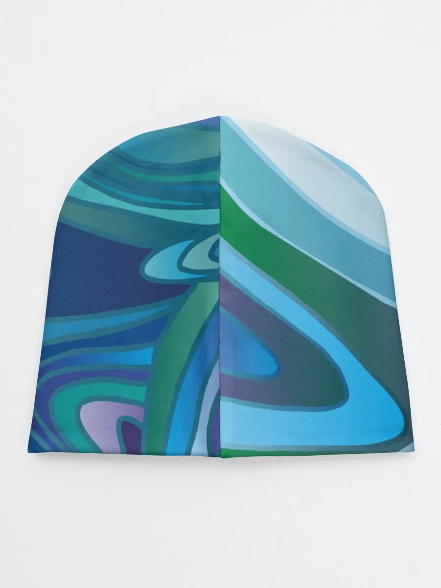 Детская шапка / Морская волна