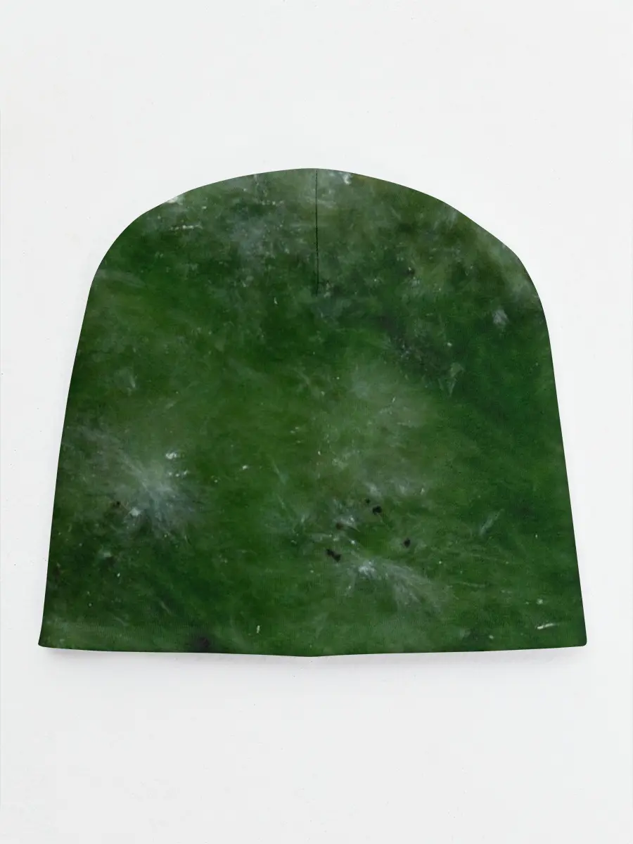 Детская шапка / Точки На нефритовом Фоне