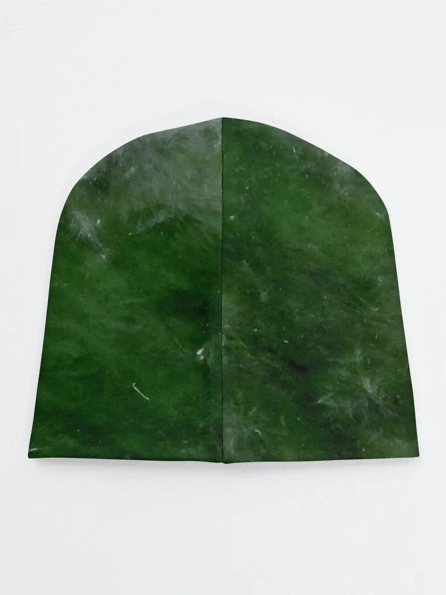 Детская шапка / Точки На нефритовом Фоне