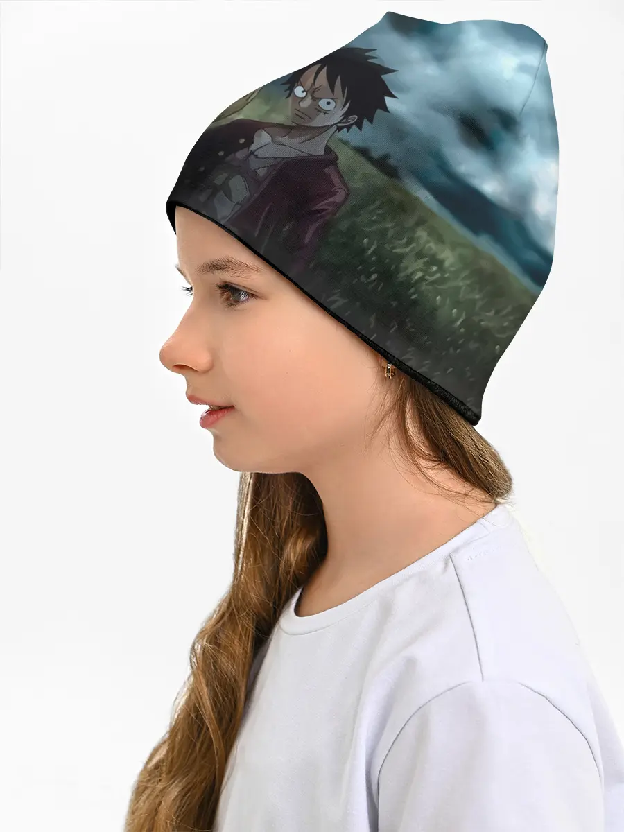 Детская шапка / Луффи в поле. One Piece