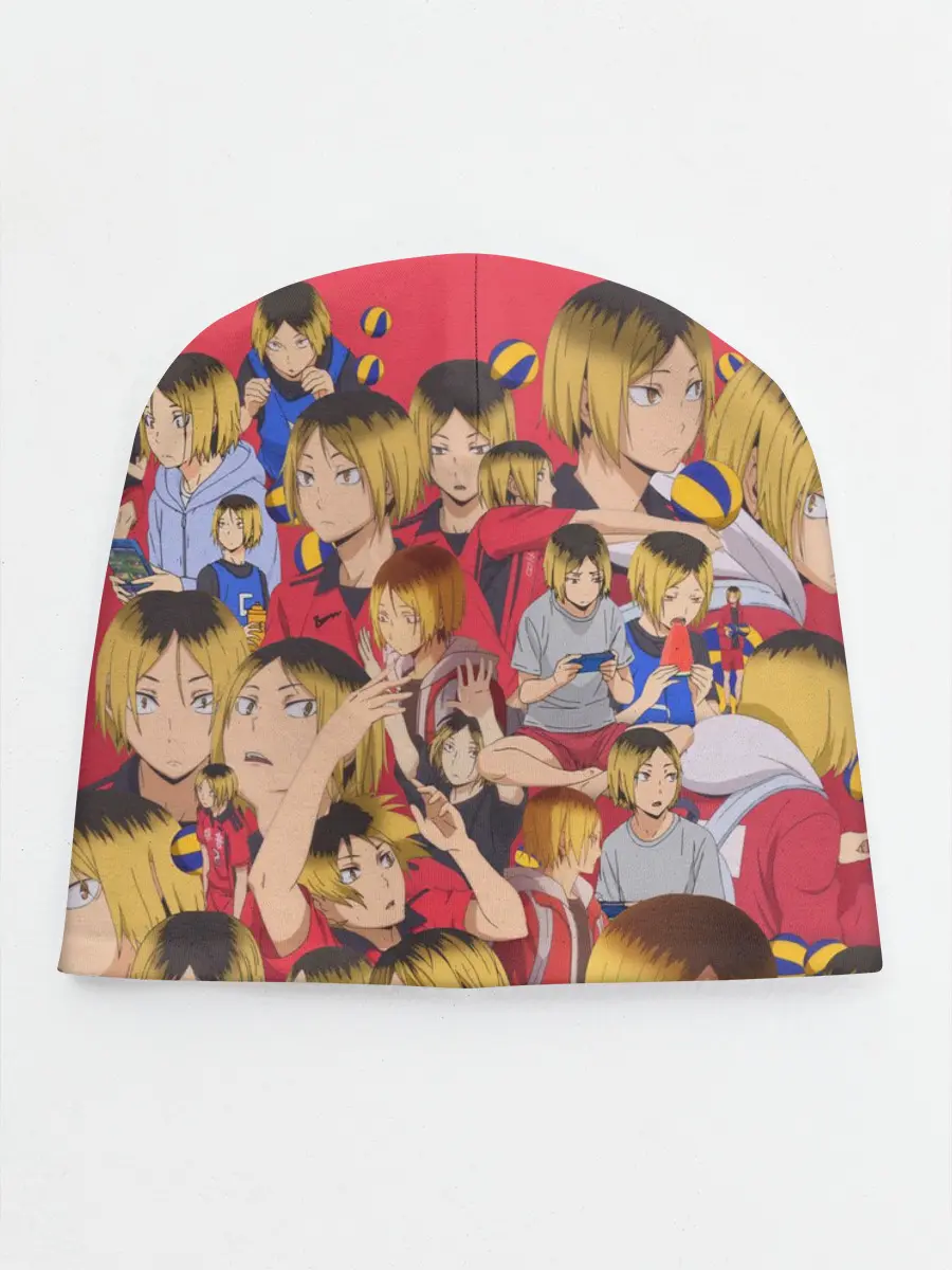 Детская шапка / Kozume Kenma Pattern Color