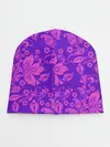 Детская шапка / ФИОЛЕТОВАЯ ХОХЛОМА