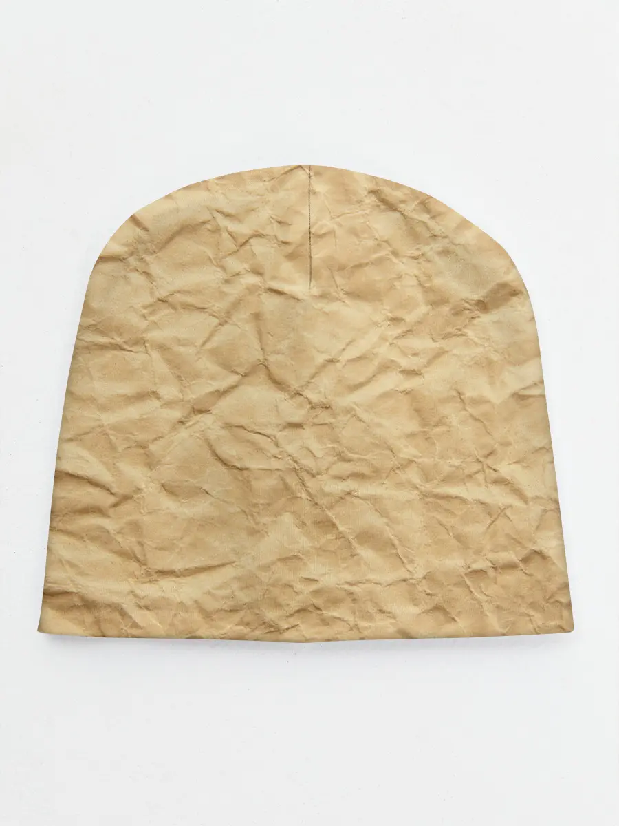 Детская шапка / БУМАЖНАЯ ТЕКСТУРА