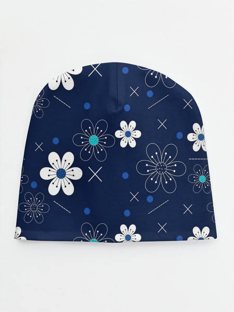 Детская шапка / Ночная поляна