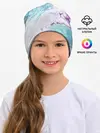 Детская шапка / Цветная морская пена