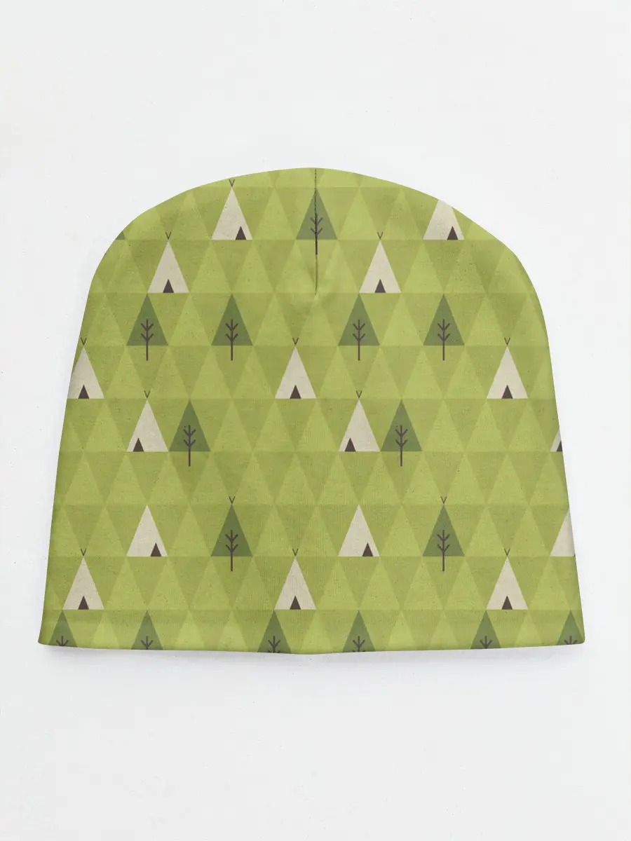 Детская шапка / Лес | Текстура