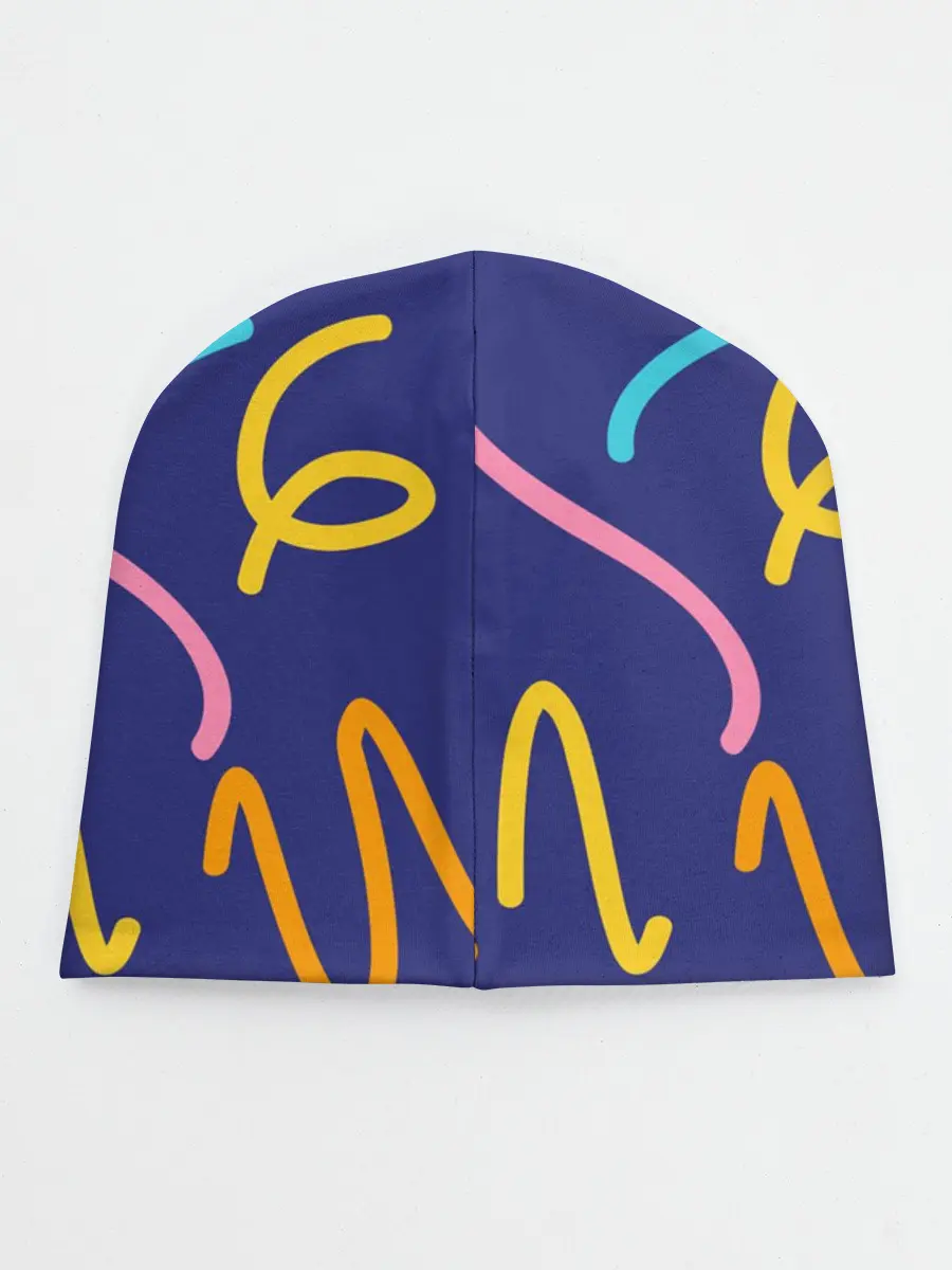 Детская шапка / Одноцветная ячейка