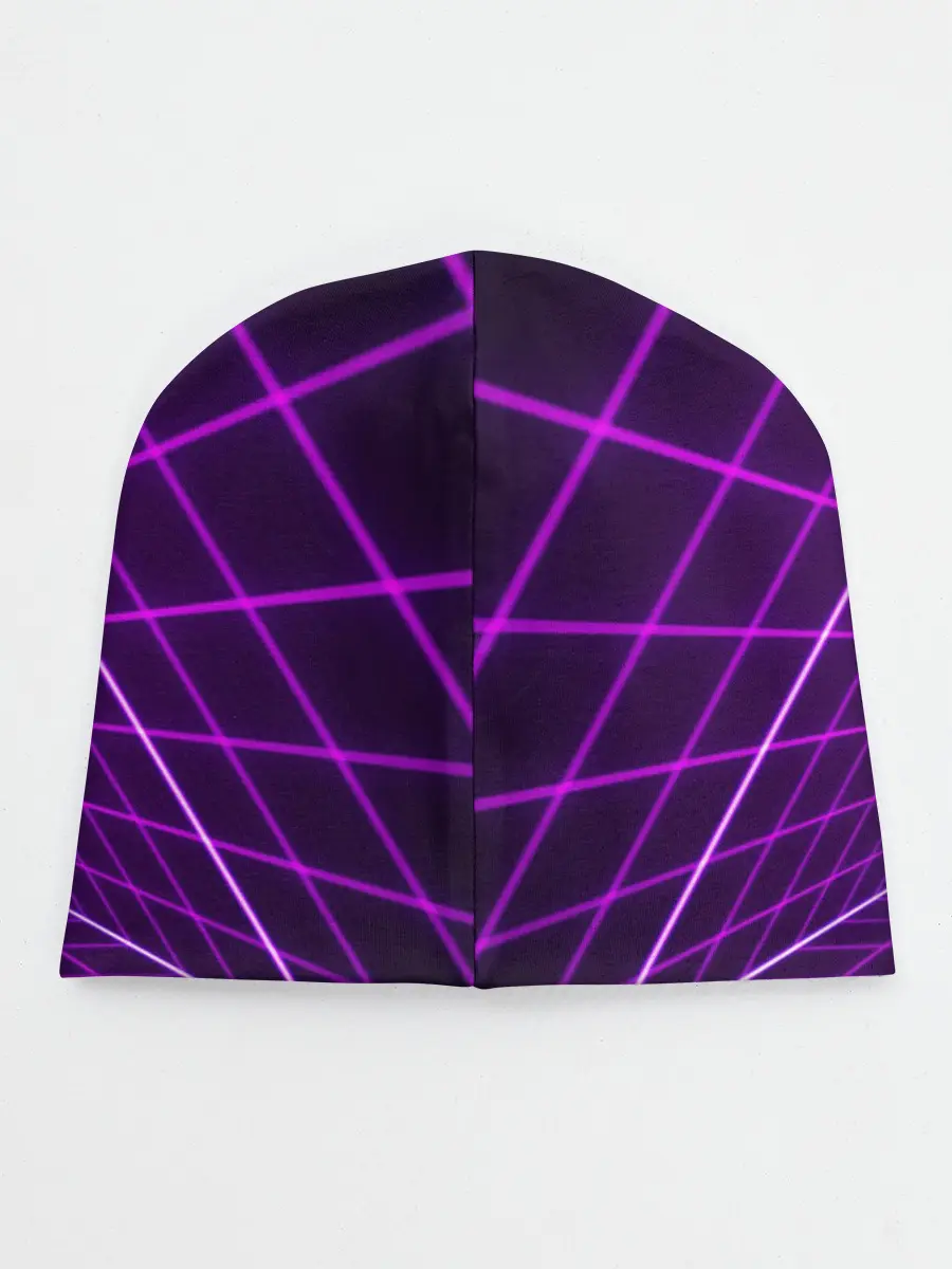 Детская шапка / Фон в стиле ретро 80-х