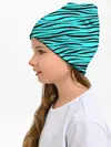 Детская шапка / Абстратный полосатый узор