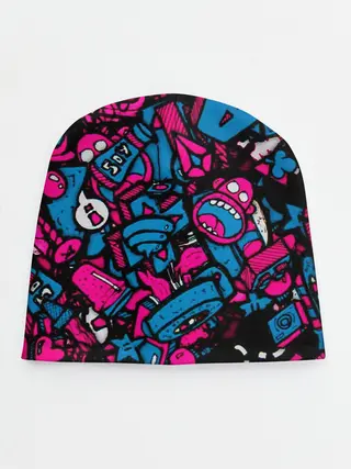 Детская шапка / Мультяшные кислотные картинки