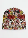 Детская шапка / Абстрактный разноцветный узор