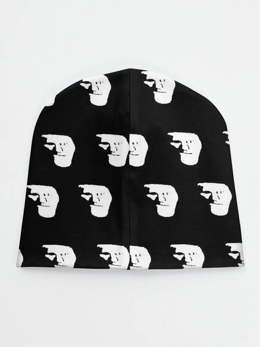 Детская шапка / Dark trollface