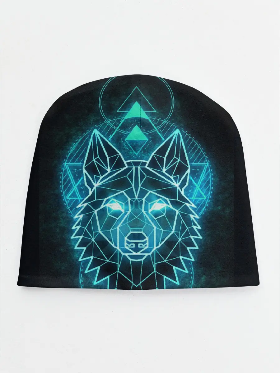 Детская шапка / НЕОНОВЫЙ ВОЛК