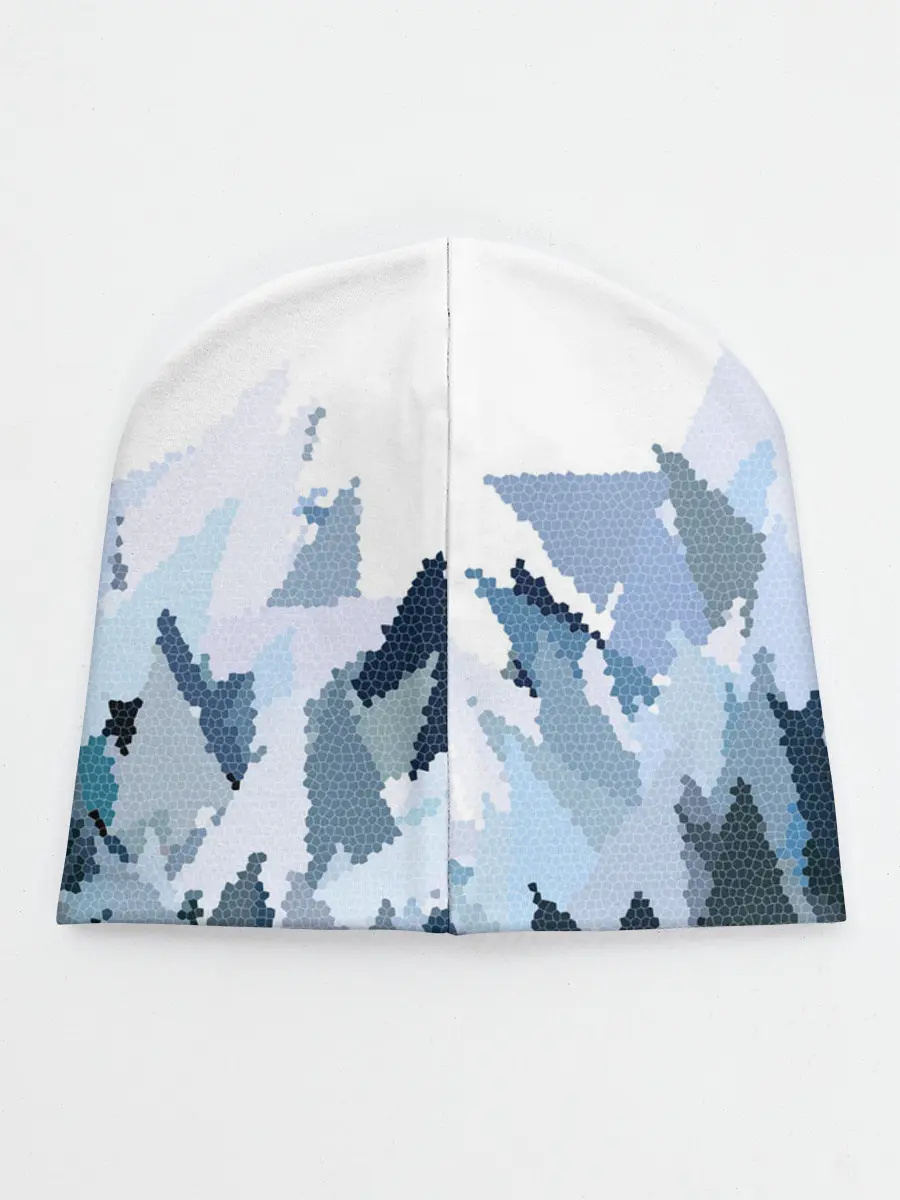 Детская шапка / Абстрактная мазаика витраж