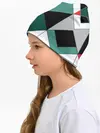 Детская шапка / Абстрактный геометрический