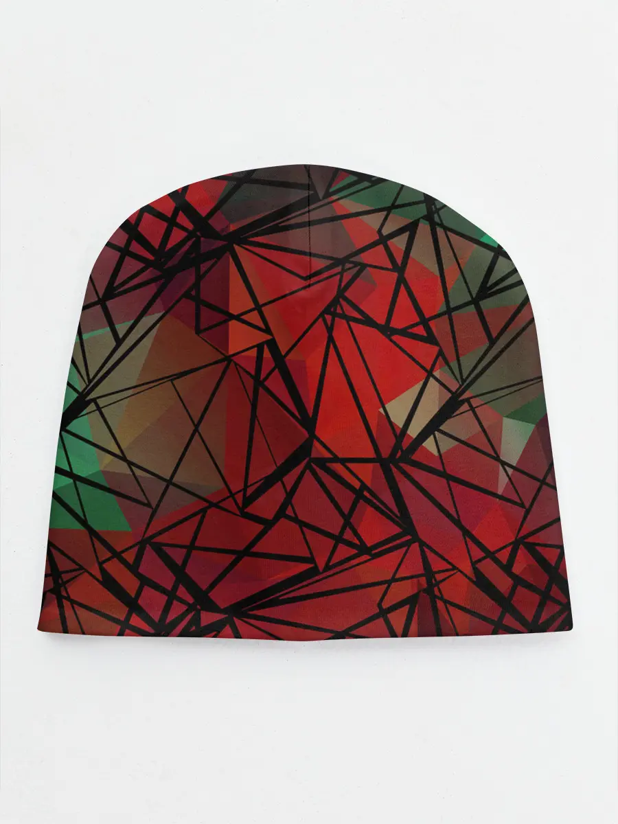 Детская шапка / Абстрактный геометрический