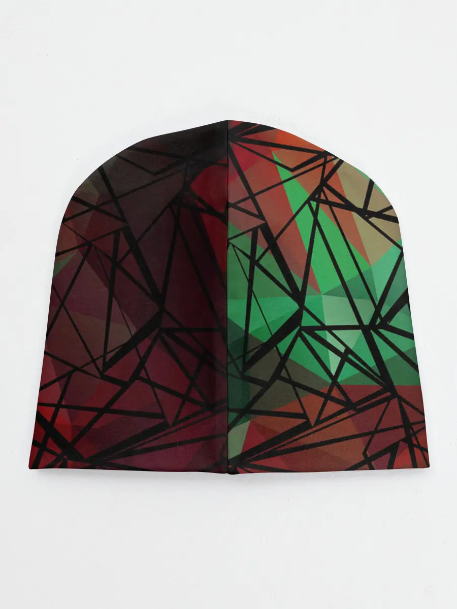Детская шапка / Абстрактный геометрический