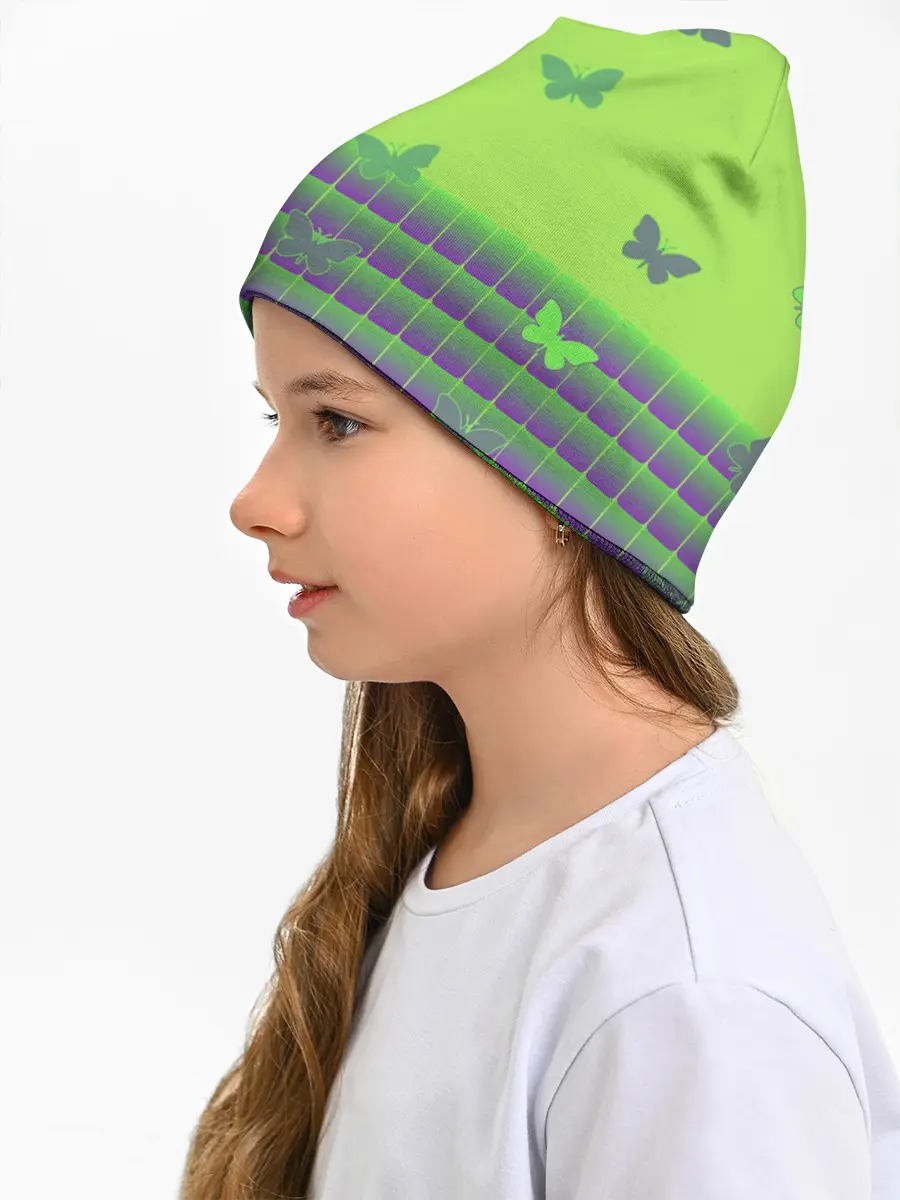 Детская шапка / Бабочки