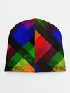Детская шапка / Яркий геометрический узор